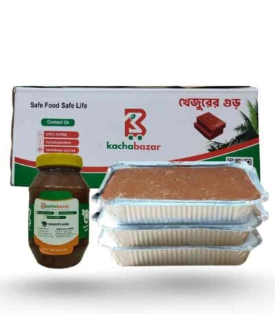 পাটালি গুড় ৩ কেজি + দানাদার গুড় ১ কেজি
