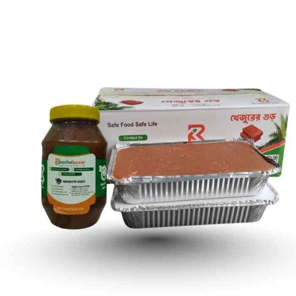 ২ কেজি পাটালি + ১ কেজি দানাদার গুড়